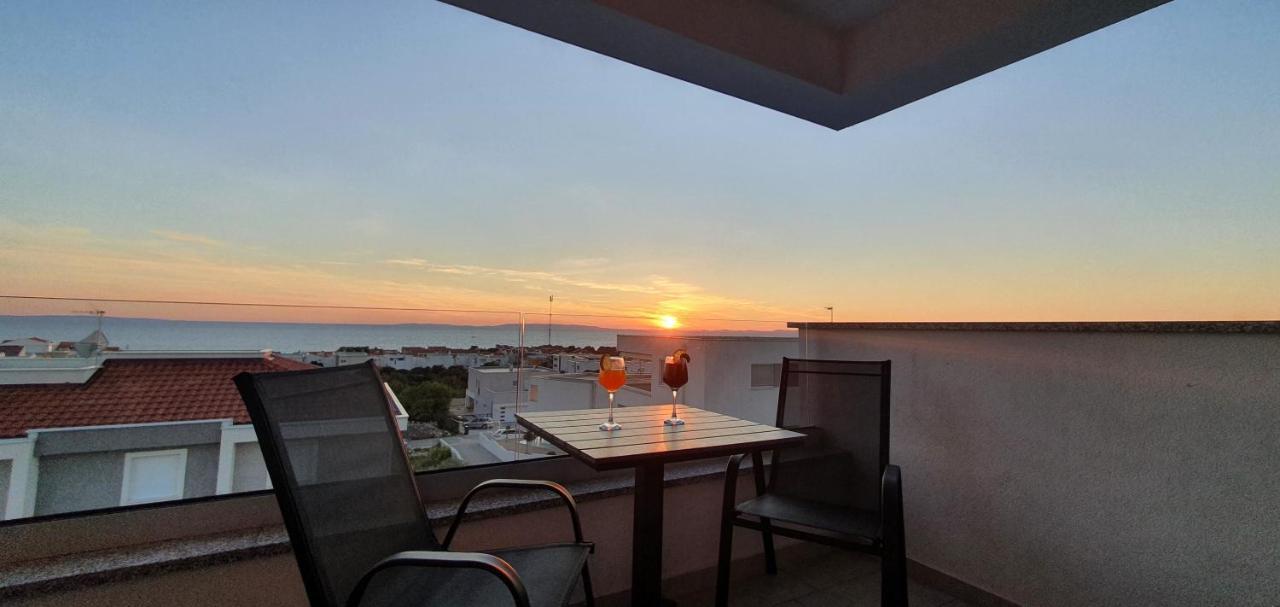 Seahorse Luxury Apartment With Pool And Sea View Novalja Zewnętrze zdjęcie