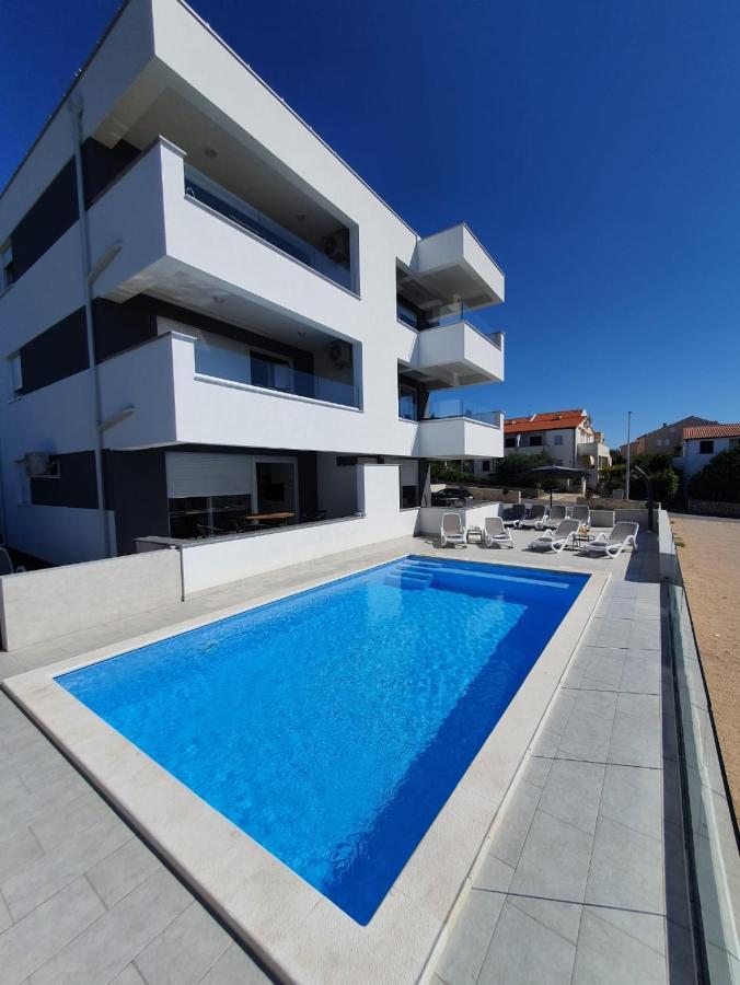 Seahorse Luxury Apartment With Pool And Sea View Novalja Zewnętrze zdjęcie