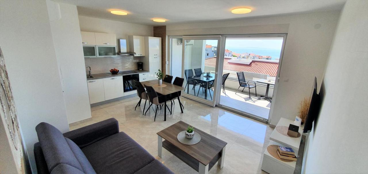 Seahorse Luxury Apartment With Pool And Sea View Novalja Zewnętrze zdjęcie