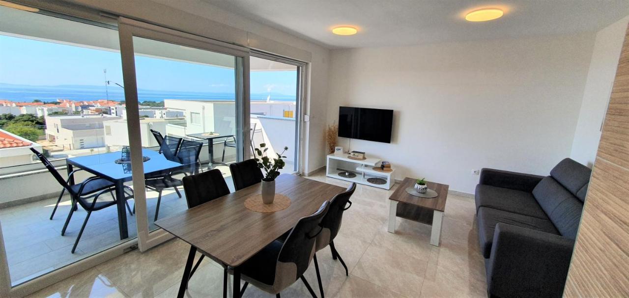 Seahorse Luxury Apartment With Pool And Sea View Novalja Zewnętrze zdjęcie
